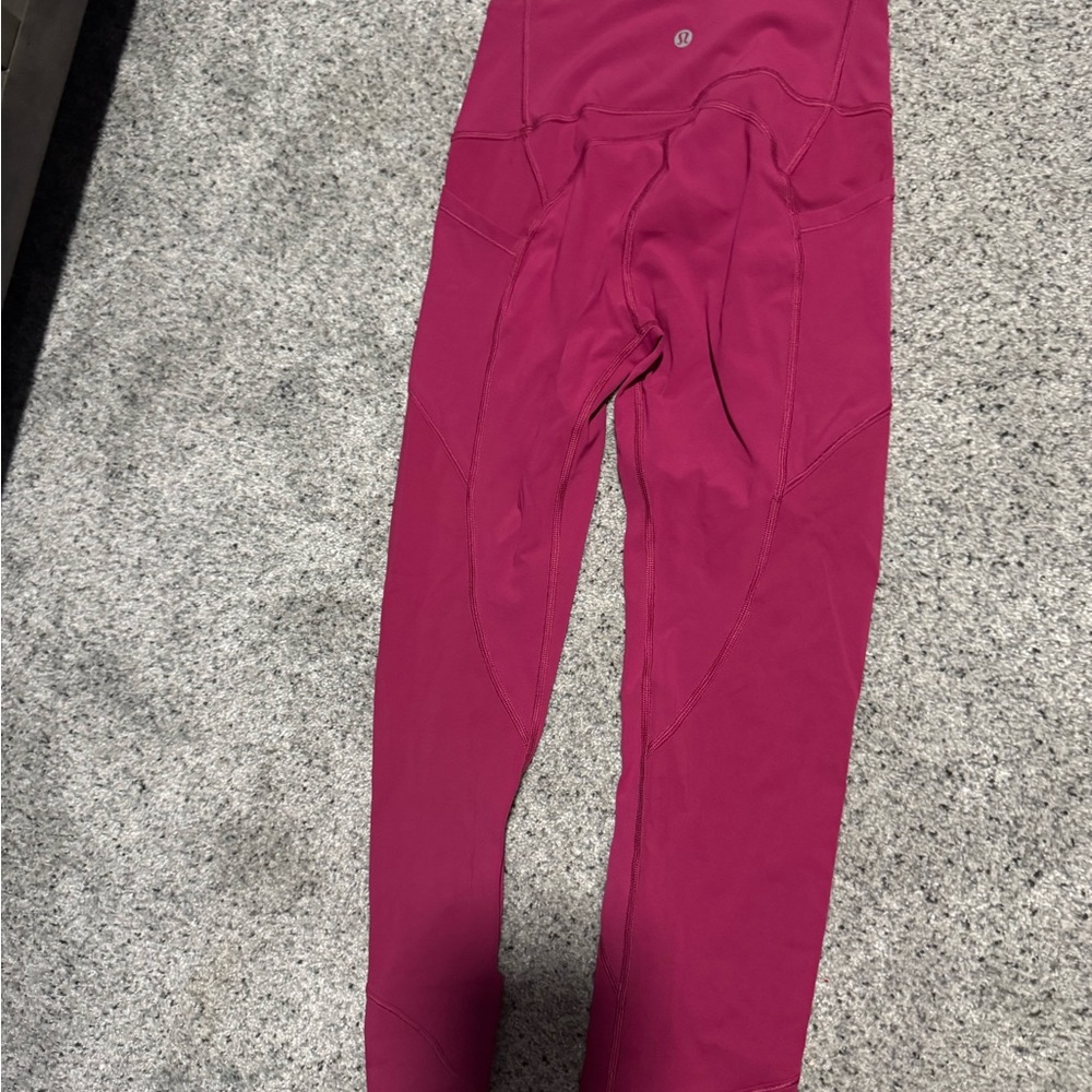 lululemon athletica Magenta High-Rise Leggings